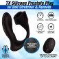 Silicone Prostate Vibe with Cock Ring and Remote