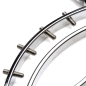 Spread Em Stainless Steel Poker Labia Clamp