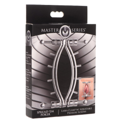 Spread Em Stainless Steel Poker Labia Clamp