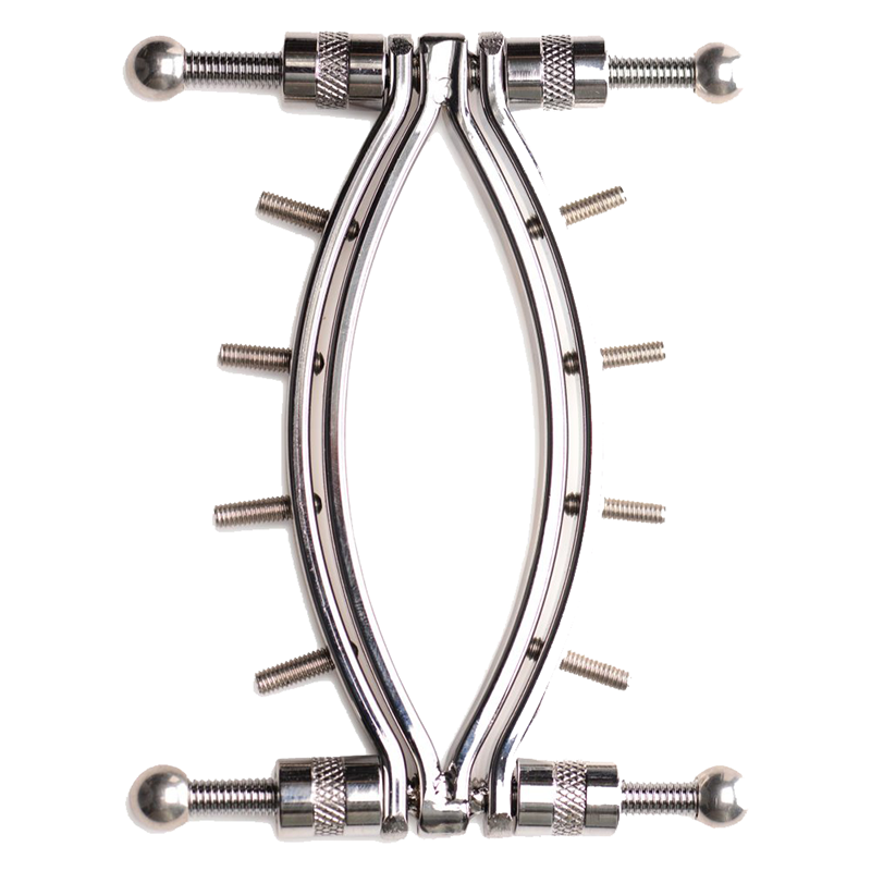Spread Em Stainless Steel Poker Labia Clamp