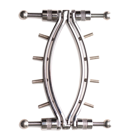 Spread Em Stainless Steel Poker Labia Clamp