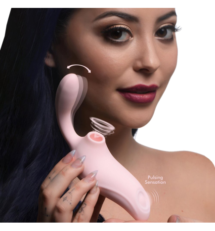 3 Way Elixir Sucking and Pulsing Vibrator