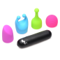 7X Rechargeable Bullet with 4 Attachments