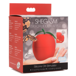 6X Forbidden Apple Silicone Clit Stimulator