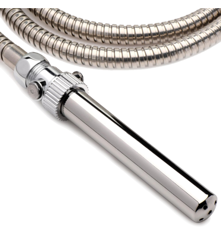 Enema Nozzle with Quick Shut Off/On Valve