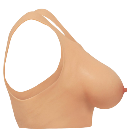 Perky Pair D-Cup Wearable Silicone Breasts