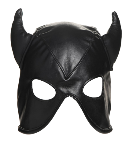 Fetish Hood with Horns
