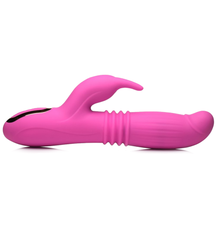 35X Lil Swell Thrusting and Swelling Silicone Rabbit Vibrator