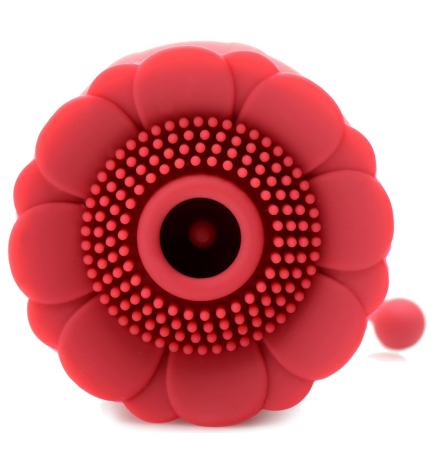 Royalty Rose Textured Suction Clit Stimulator
