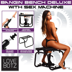 Deluxe Bangin Bench with Sex Machine