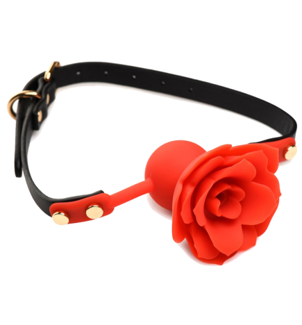 Blossom Silicone Breathable Rose Gag