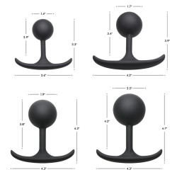 Premium Silicone Weighted Anal Plug