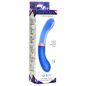 10X Bleu Dual Ended G-Spot Silicone and Glass Vibrator