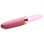 10X Rosé Dual Ended Smooth Silicone and Glass Vibrator