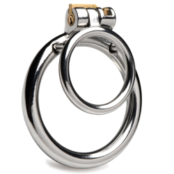 Locking Cock and Ball Ring