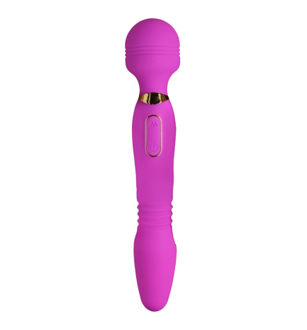 Ultra Thrust-Her Deluxe Thrusting and Vibrating Silicone Wand