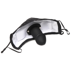 Mouth-Full Dildo Gag Face Mask