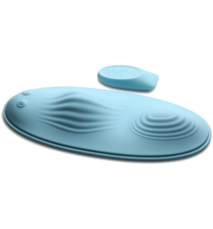 28X Wave Slider Vibrating Silicone Pad with Remote