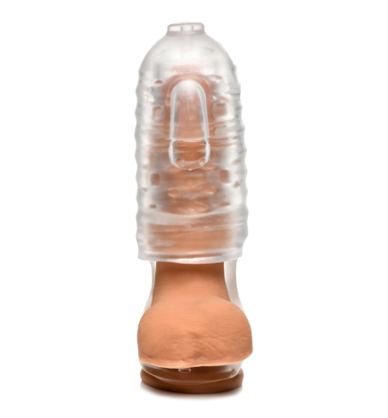 Milker Masturbator with Ball Strap