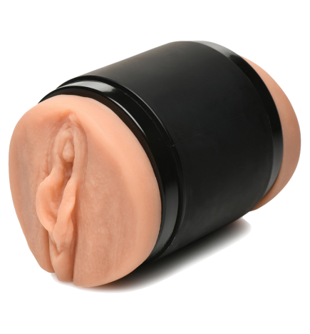 Double Shot Pussy and Ass Stroker - Medium