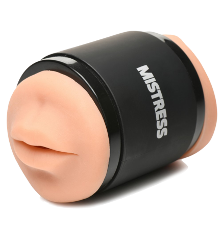Double Shot Mouth and Pussy Stroker - Medium