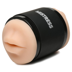 Double Shot Mouth and Pussy Stroker - Light