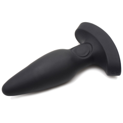 25X Pulsing and Vibrating Silicone Plug with Remote