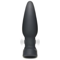 25X Pulsing and Vibrating Silicone Plug with Remote