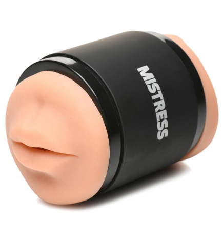 Double Shot Mouth and Ass Stroker - Medium