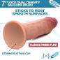 Ultra Realistic Dual Density Silicone Dildo - 7 Inch