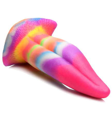 Unicorn Kiss Unicorn Tongue Glow-in-the-Dark Silicone Dildo