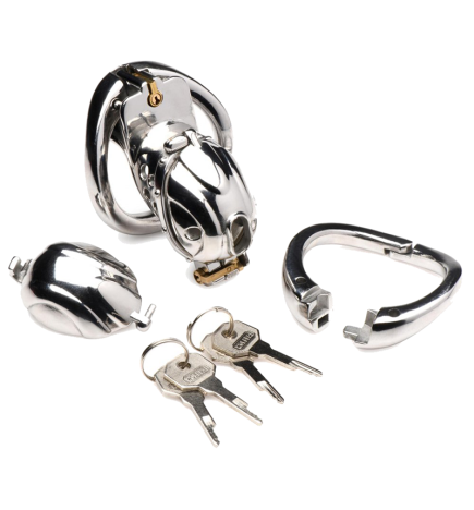 Entrapment Deluxe Locking Chastity Cage