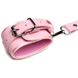 Pink Bondage Thigh Harness with Bows