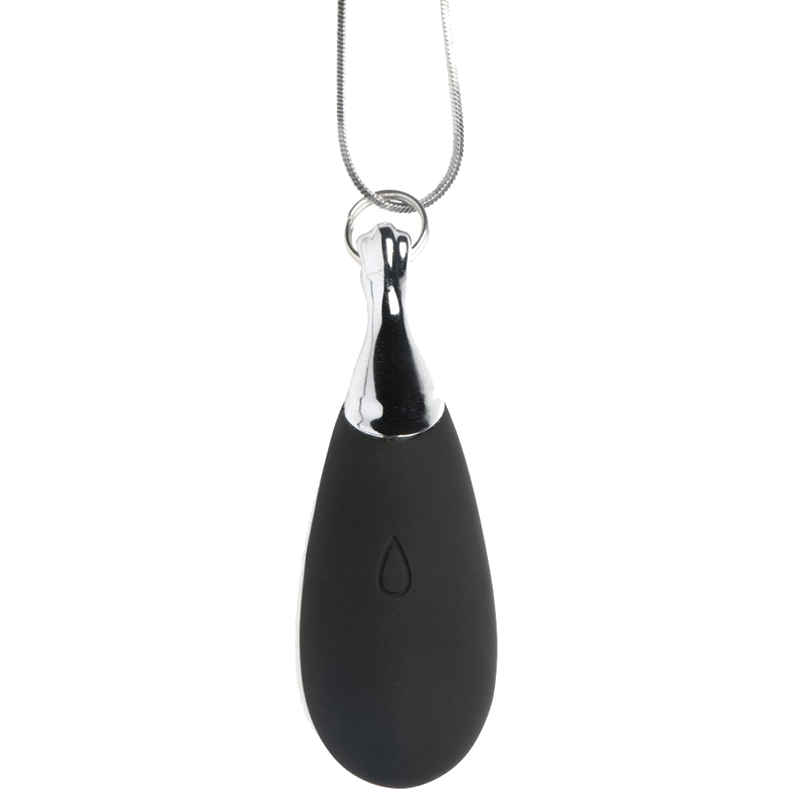 10X Vibrating Silicone Teardrop Necklace 10X Vibrating Silicone Teardrop Necklace