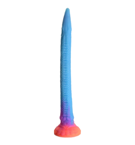 Makara Glow-in-the-Dark Silicone Snake Dildo