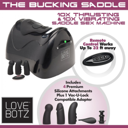 Bucking Saddle 10X Thrusting and Vibrating Saddle Sex Machine