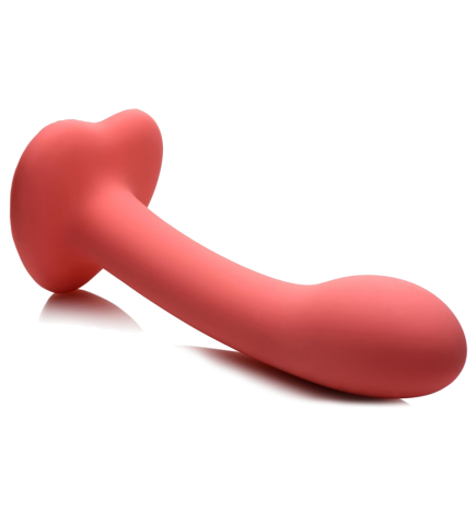G-Spot Silicone Pink Dildo