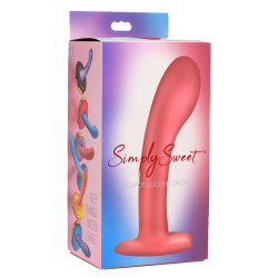 G-Spot Silicone Pink Dildo