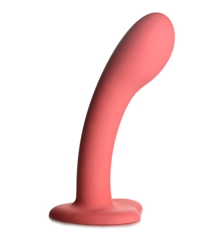 G-Spot Silicone Pink Dildo