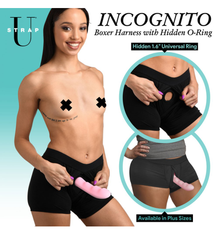 Incognito Boxer Harness with Hidden O-Ring