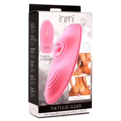 The Pulse Slider 28X Pulsing and Vibrating Silicone Pad with Re