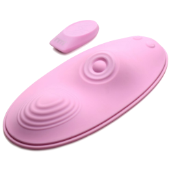 The Pulse Slider 28X Pulsing and Vibrating Silicone Pad with Re