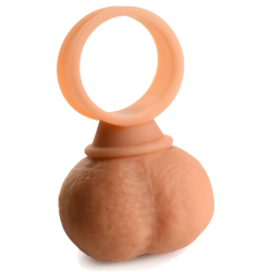 28X Vibrating Realistic Balls with Remote Cock Ring