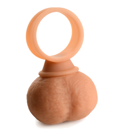 28X Vibrating Realistic Balls with Remote Cock Ring