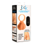 28X Vibrating Realistic Balls with Remote Cock Ring