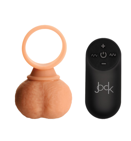 28X Vibrating Realistic Balls with Remote Cock Ring