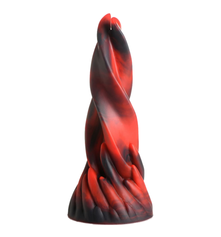 Hell Kiss Twisted Tongues Silicone Dildo