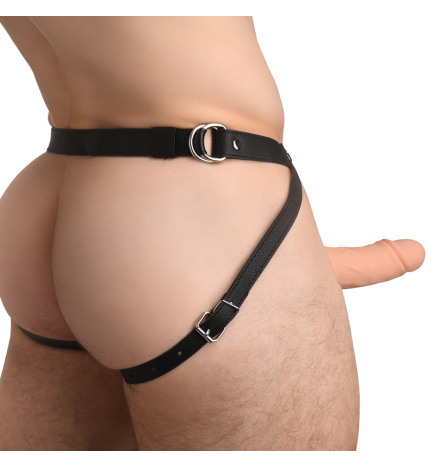 2 Inch Erection Realistic Silicone Penis Sheath - Light