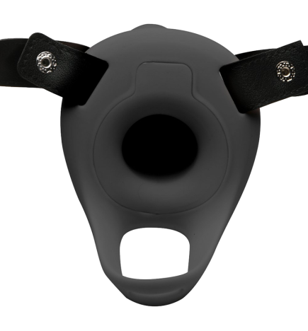 2 Inch Erection Realistic Silicone Penis Sheath - Black