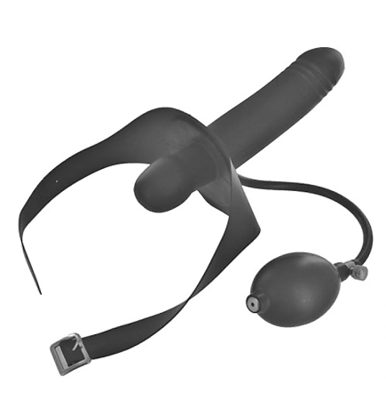 Inflatable Gag with Dildo